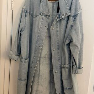 Levi's Light Blue Denim Oversized Unisex Jacket